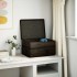 Caja de madera con tapa y asas madera maciza pino 40x30x23