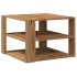Mesa de centro madera ingeniería roble artesanal 58x58x40