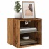 Muebles de TV de pared con luces LED 2 uds