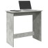 Escritorio de madera contrachapada gris hormigón 80x40x75