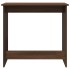 Escritorio de madera de ingeniería roble marrón 80x40x75