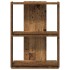 Librería 3 niveles madera ingeniería madera vieja 60x30x80