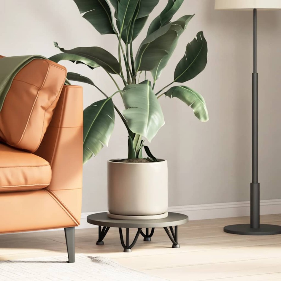 Patas de mesa tipo horquilla 4 unidades acero macizo negro