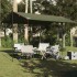 Lona de camping impermeable verde oliva 406x306