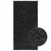 Alfombra ZIZUR apariencia yute interior exterior antracita