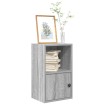 Estantería de madera de ingeniería gris sonoma 31x24x52 cm