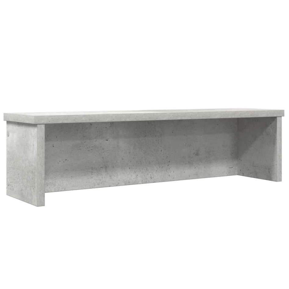 Estantes de cocina apilables 2 uds gris hormigón 60x15x16