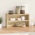 Estantes de cocina apilables 2 uds roble sonoma 60x15x16