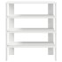 Mueble zapatero madera contrachapada blanco 61x32x70
