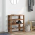 Mueble zapatero madera contrachapada madera vieja 61x32x70