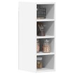 Armario colgante cocina contrachapada blanco 20x29,5x60 cm