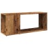 Mueble de TV madera de ingeniería envejecida 80x24x32
