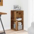Mueble de esquina madera contrachapada madera vieja 33x33x67