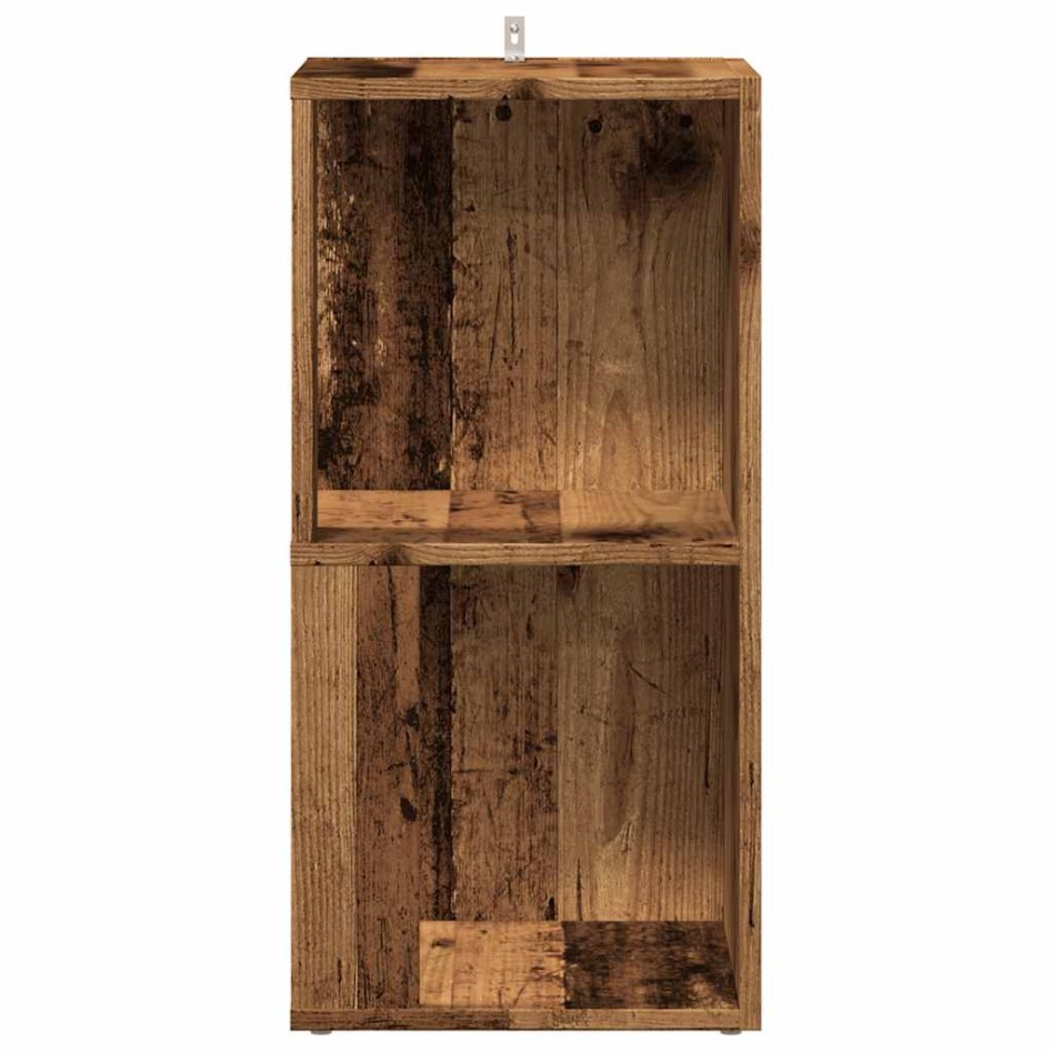 Mueble de esquina madera contrachapada madera vieja 33x33x67