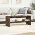 Mueble de TV madera contrachapada roble marrón 100x40x40