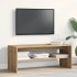 Mueble de TV madera de ingeniería roble artisan 100x40x40