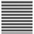Estor cebra negro 140x150 cm tejido ancho 135,9 cm