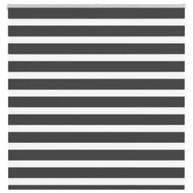 Estor cebra negro 140x150 cm tejido ancho 135,9 cm