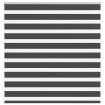 Estor cebra negro 140x150 cm tejido ancho 135,9 cm poliéster