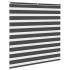 Estor cebra negro 140x150 cm tejido ancho 135,9 cm