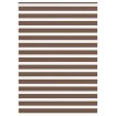 Estor cebra marrón 155x230 cm tejido ancho 150,9 cm poliéster