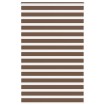 Estor cebra marrón 145x230 cm tejido ancho 140,9 cm poliéster