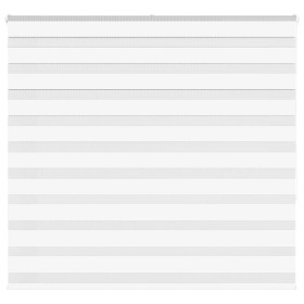 Estor cebra blanco 160x150 cm tejido ancho 155,9 cm