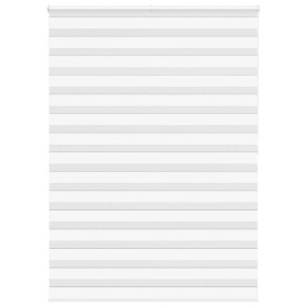 Estor cebra blanco 155x200 cm tejido ancho 150,9 cm
