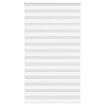 Estor cebra blanco 125x200 cm tejido ancho 120,9 cm poliéster