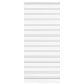 Estor cebra blanco 110x230 cm tejido ancho 105,9 cm