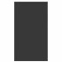 Estor Enrollable Opaco negro 140x230 cm Tela Ancho 136,6