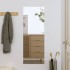 Espejo de pared vidrio rectangular 30x80