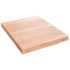 Estante pared madera roble tratada marrón claro 40x50x(2-4)