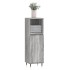 Armario de baño madera contrachapada gris Sonoma 30x30x100