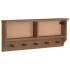 Perchero de pared SANDNES madera maciza de pino 87x12x35