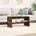 Mueble de TV madera de ingeniería roble ahumado 80x40x40