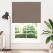Estor Enrollable Opaco Color Café 160x210cm Tela Ancho 156,6cm
