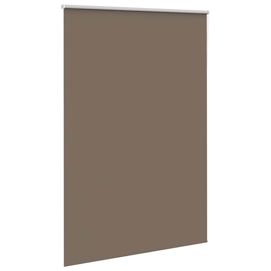 Estor Enrollable Opaco Color Café 160x210cm Tela Ancho