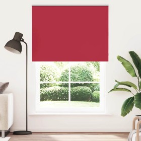Estor Enrollable Opaco Rojo 155x210 cm Tela Ancho 151,6