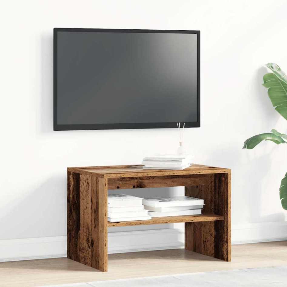 Mueble para TV madera contrachapada madera vieja 60x40x40