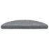 Alfombrilla autoadhesiva escalera 20 uds gris claro 56x17x3