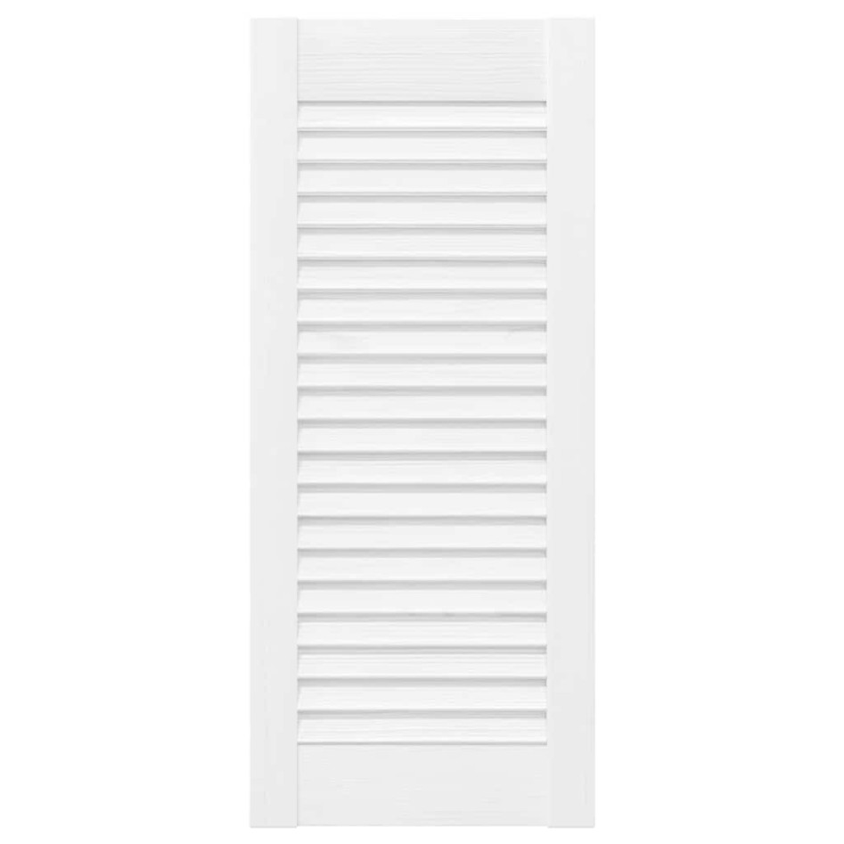 Puerta de armario de lamas blanco 69x29,5