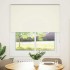 Estor Enrollable Opaco Blanco Roto 140x150cm Tela Ancho
