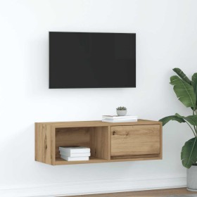 Mueble para TV madera de ingeniería roble artisan 80x31x25,5