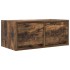 Mueble para TV madera contrachapada roble ahumado 60x31x25,5