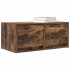 Mueble para TV madera contrachapada roble ahumado 60x31x25,5