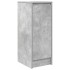 Aparador de madera de ingeniería gris hormigón 29,5x34x76
