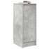 Aparador de madera de ingeniería gris hormigón 29,5x34x76