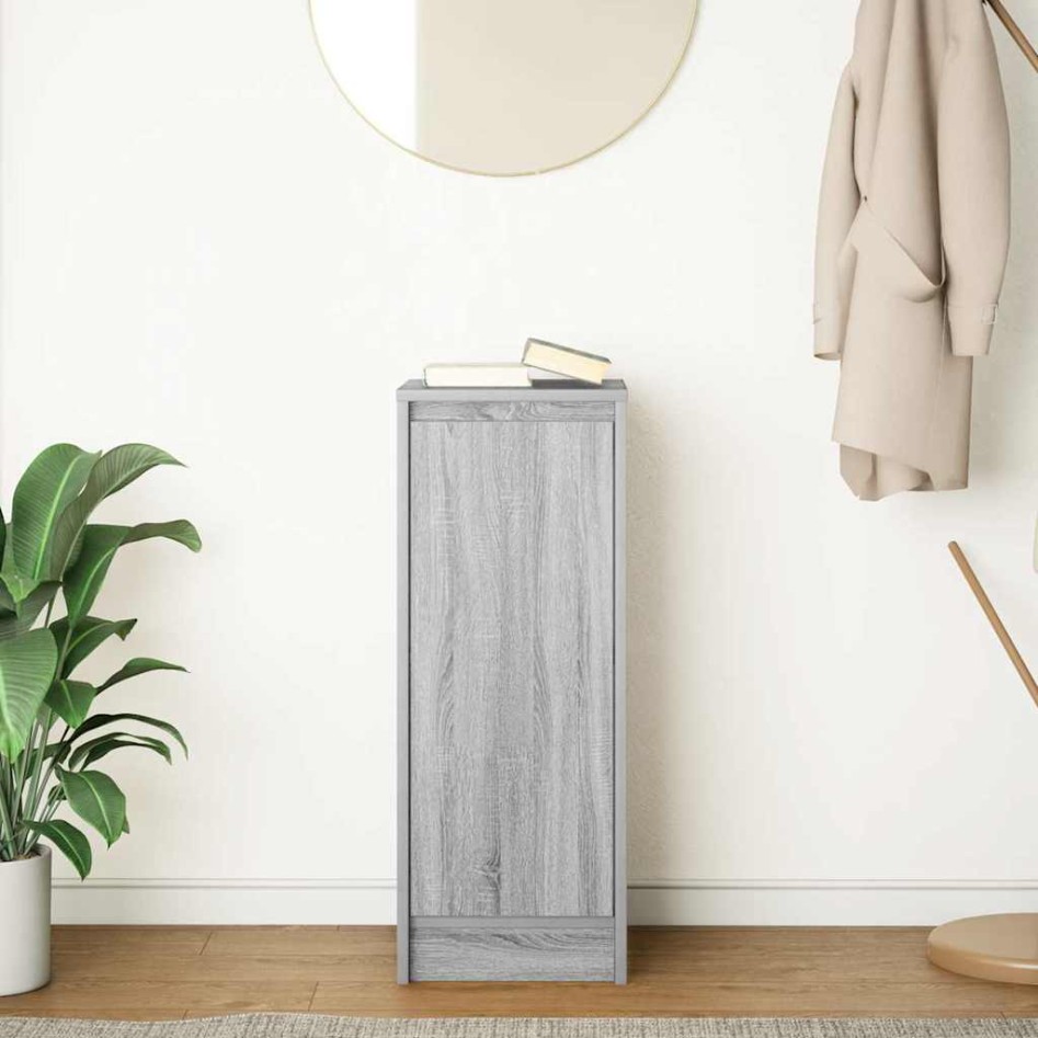 Aparador Sonoma gris 29,5x34x76 cm madera de