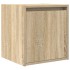 Mesilla de noche de pared roble Sonoma 38x34x40